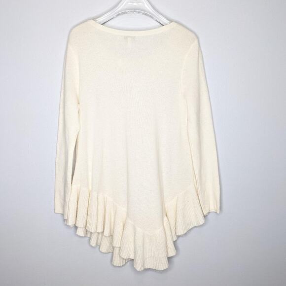 Joie Women's Cream Tambrel N Wool Cashmere Long Sleeve Sweater Size XS - Picture 7 of 7
